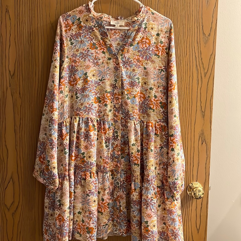 Red dress boutique dress